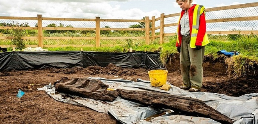 العثور على صنم خشبي عمره 1600 عام في إيرلندا