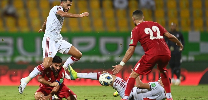 تعادل الإمارات ولبنان “سلبيا” وفوز إيران على سوريا بهدف نظيف في تصفيات كأس العالم