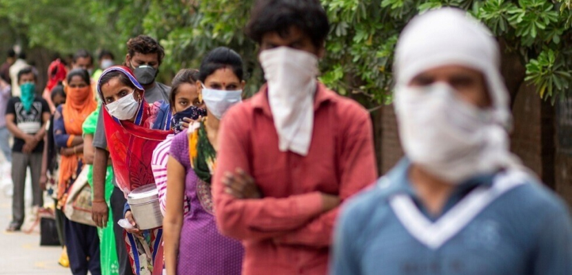 الهند تسجل أقل حصيلة إصابات يومية بفيروس كورونا منذ 571 يوما بإحصاء 5784 حالة