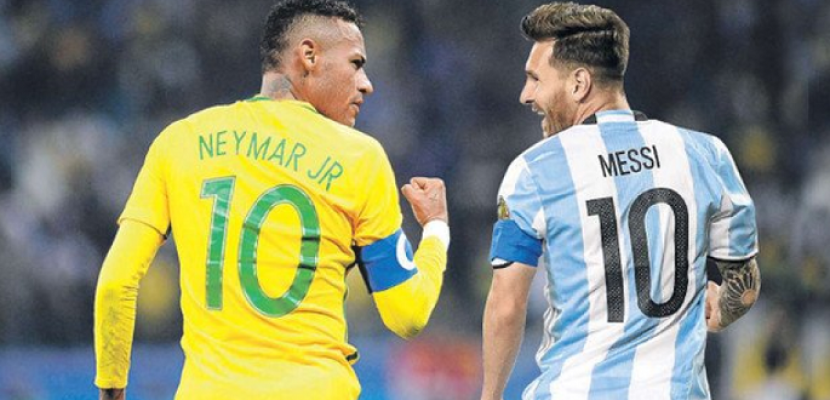 البرازيل تواجه الأرجنتين الليلة فى كلاسيكو نارى بتصفيات كأس العالم