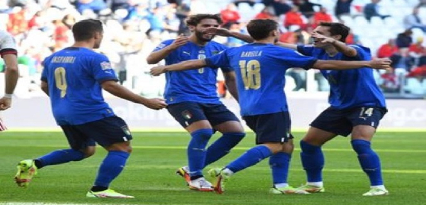 إيطاليا ثالث دوري الأمم الأوروبية على حساب بلجيكا