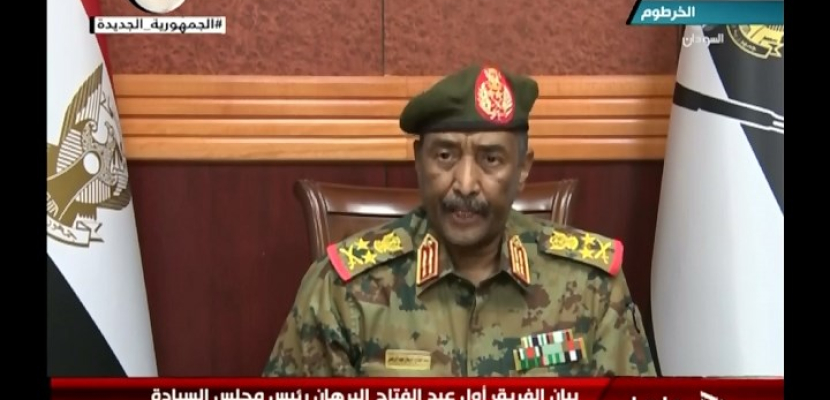 بيان الفريق أول عبدالفتاح البرهان رئيس مجلس السيادة السوداني