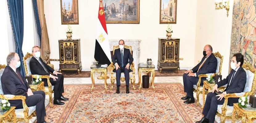 الرئيس السيسي يعرب عن تطلع مصر إلى تطوير علاقات التعاون المستقبلية مع الاتحاد الأوروبي