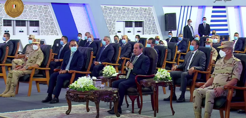 بالفيديو .. السيسي : الدولة أولت اهتماماً كبيراً بجميع المصريين على مدار السنوات الـ7 الماضية