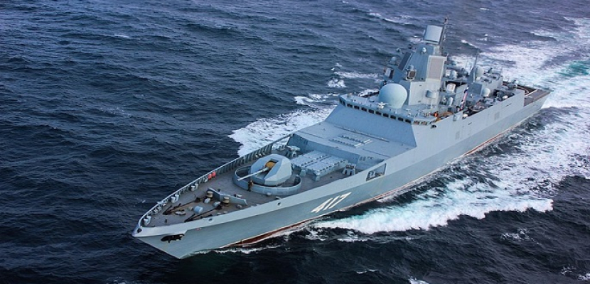 فرقاطة “الأدميرال غورشكوف” الروسية تطلق صاروخ “تسيركون” على هدف في البحر الأبيض