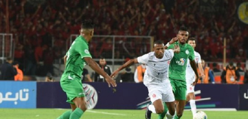 الوداد يحافظ على صدارة الدوري المغربي رغم التعادل مع الرجاء 1-1