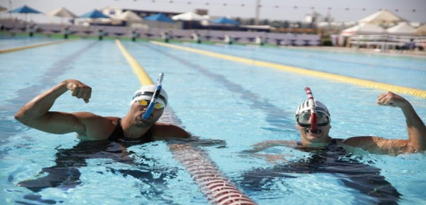 بالصور..انطلاق منافسات اليوم الثاني من نهائيات كأس العالم لسباحة الزعانف بشرم الشيخ