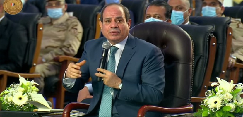 الرئيس السيسي: التطور الحالي للسكك الحديدية لم تشهده مصر منذ 60 عاما