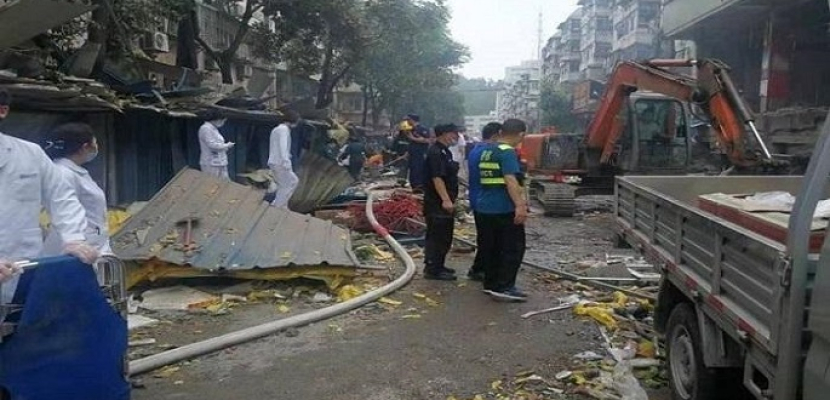 20 شخصا على الأقل عالقون بعد انفجار بمكتب حكومي جنوب غربي الصين