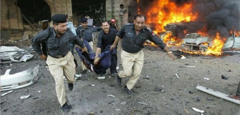 إصابة 16 شخصا في هجوم بقنبلة يدوية جنوب غرب باكستان
