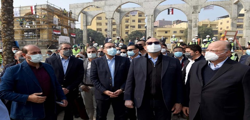 رئيس الوزراء يواصل جولته في القاهرة بمتابعة موقف تنفيذ مشروع حدائق الفسطاط