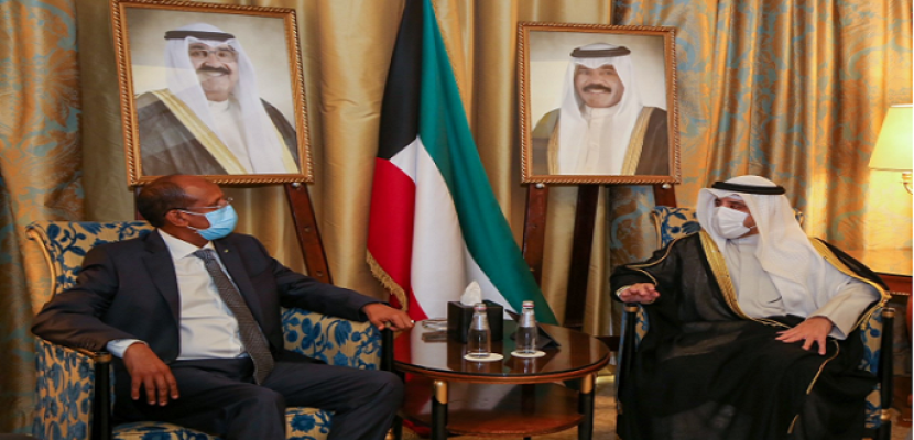 جلسة مباحثات ثنائية بين الكويت وجيبوتي على هامش الاجتماع التشاوري لوزراء الخارجية العرب