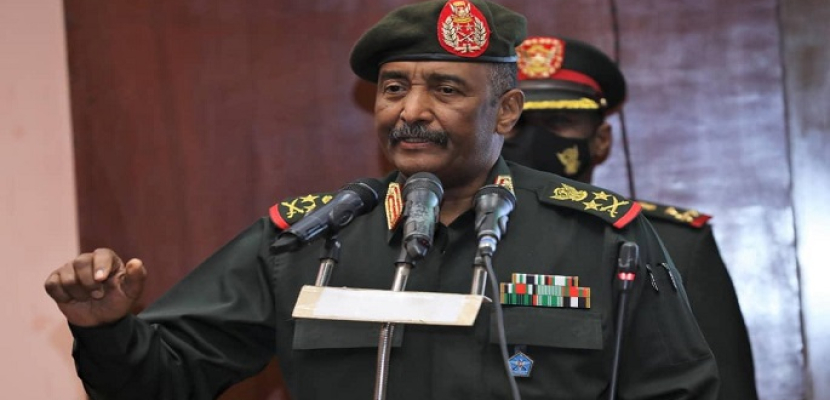 البرهان يؤكد الحرص على استكمال المؤسسات السودانية وتعيين رئيس وزراء مدني