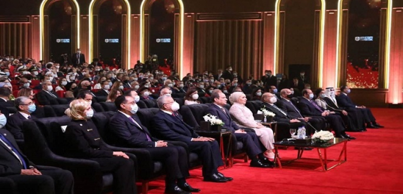الرئيس السيسي يشهد افتتاح مسرح منتدى شباب العالم