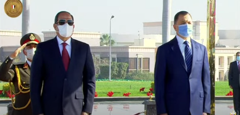 الرئيس السيسي يصل إلى مقر احتفالية وزارة الداخلية بعيد الشرطة بالقاهرة الجديدة