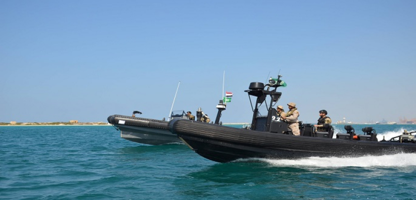 بالصور..إختتام فعاليات التدريب البحري المصري السعودي “مرجان-17”