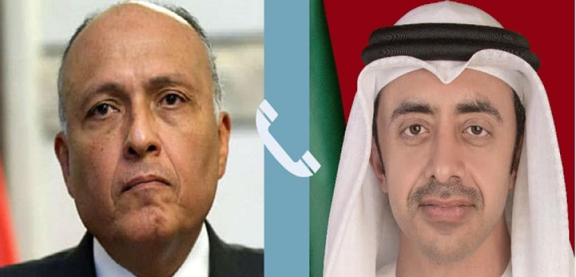 وزير الخارجية يؤكد تضامن مصر مع الإمارات ضد أي استهداف لاستقرارها