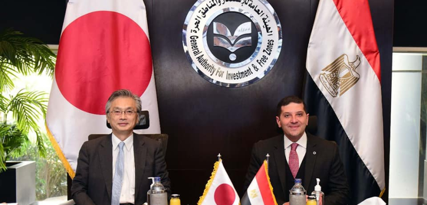 بالصور.. رئيس هيئة الاستثمار يبحث مع السفير الياباني سُبل جذب المزيد من الاستثمارات اليابانية لمصر