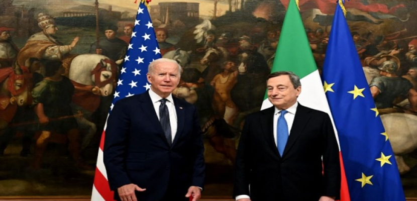 أمريكا وإيطاليا يؤكدان استعدادهما لفرض تكاليف اقتصادية على روسيا حال غزوها أوكرانيا