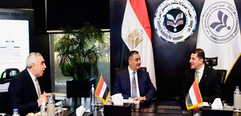 بالصور.. الرئيس التنفيذي لهيئة الاستثمار يبحث مع محافظ البنك المركزي العراقي آلية تفعيل التعاون