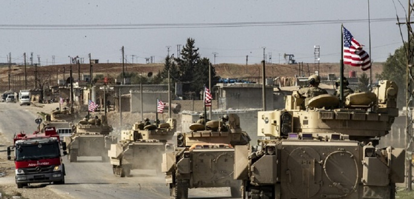 آليات أمريكية بمعدات عسكرية تدخل من العراق إلى الجزيرة السورية