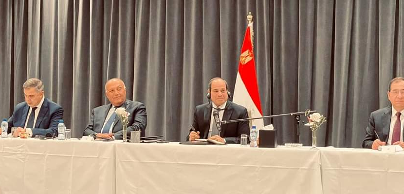 الرئيس السيسي للشركات البلجيكية: محور قناة السويس فرصة للاستفادة من موقع مصر