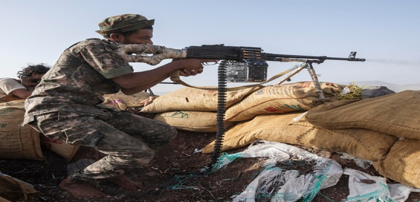 قوات الجيش اليمني تستهدف تعزيزات حوثية في الضالع قادمة من إب