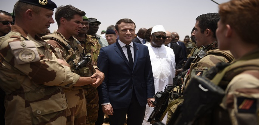 “ماكرون: فرنسا ستسحب قواتها من مالي “بطريقة منظمة