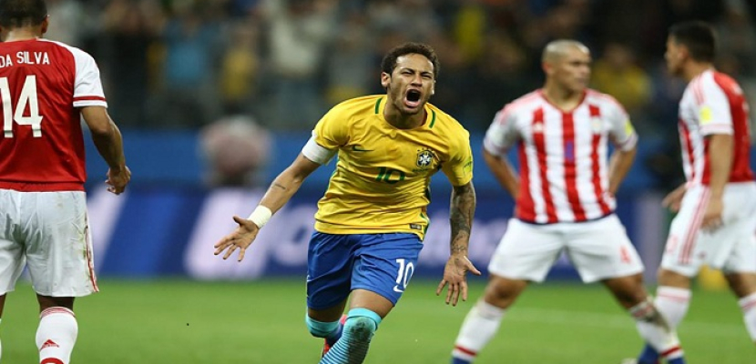 البرازيل تقسو على باراجواى برباعية نظيفة فى تصفيات كأس العالم.. فيديو