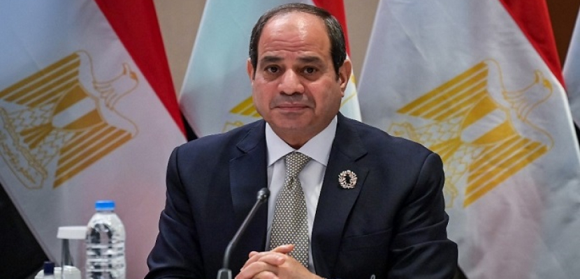 الرئيس السيسي يعرب عن تطلع مصر لتعزيز التعاون مع الاتحاد الأوروبي في مجال مكافحة الإرهاب والتطرف