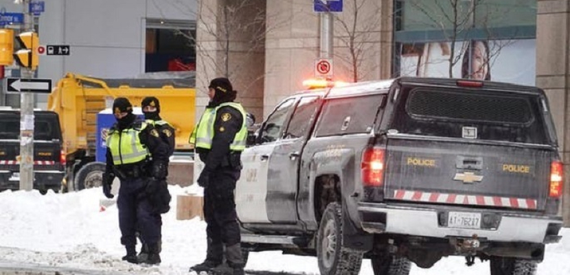 الشرطة الكندية تسيطر على وسط أوتاوا بعد 24 يوما من الاحتجاجات