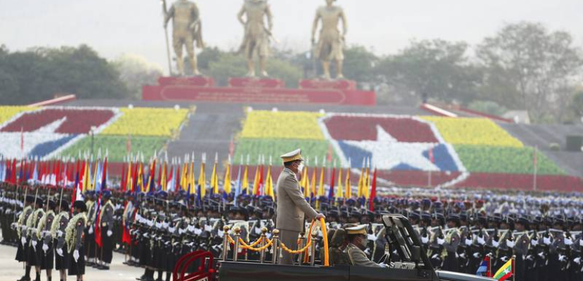 جيش ميانمار يتوعّد بـ”إبادة” المعارضين في الذكرى السنوية الأولى لقمع احتجاجات