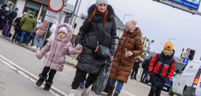 “الدولية للهجرة”: مليونا شخص فروا من أوكرانيا إلى الدول المجاورة