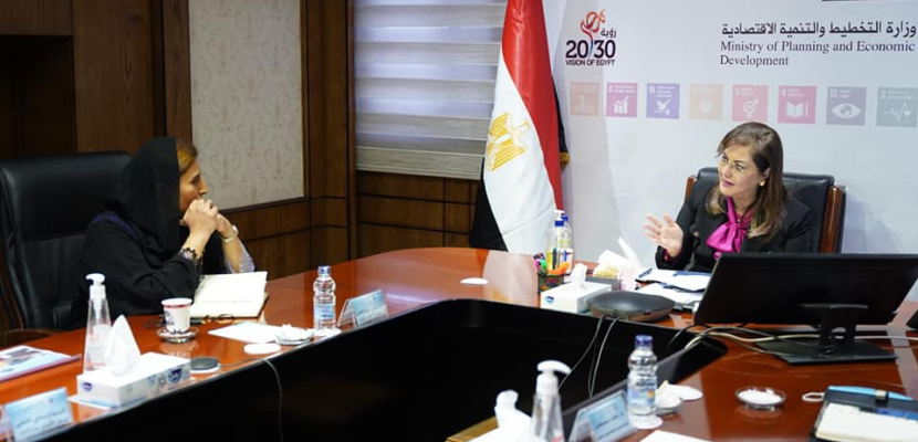 وزيرة التخطيط تلتقي سفيرة الإمارات العربية المتحدة في القاهرة لبحث سبل التعاون المشترك