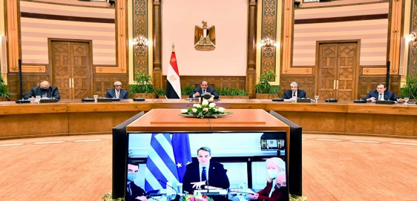 بالفيديو والصور.. الرئيس السيسي يشيد بعمق العلاقات والتعاون الثنائي بين مصر واليونان في مختلف المجالات