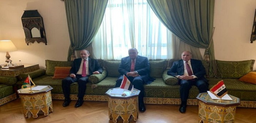 انعقاد اجتماع ثلاثي لوزراء خارجية مصر والأردن والعراق