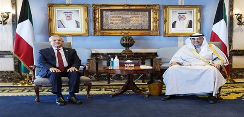 رئيس مجلس النواب يلتقي رئيس مجلس الوزراء الكويتي