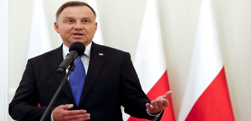الرئيس البولندي: زيارة الرئيس الأمريكي لوارسو تعزز من الروابط بين البلدين