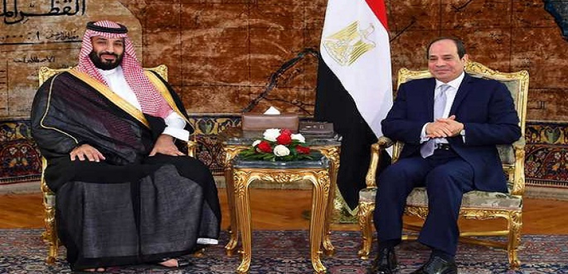 الرئيس السيسي يؤكد لابن سلمان تضامن مصر الكامل مع السعودية في التصدي لمحاولات النيل من استقرارها