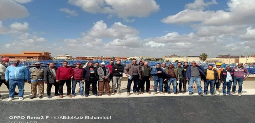 بالصور..وزير  الإسكان  يتابع مشروع توسعات محطة معالجة الصرف الصحي الرئيسية بمدينة النوبارية الجديدة