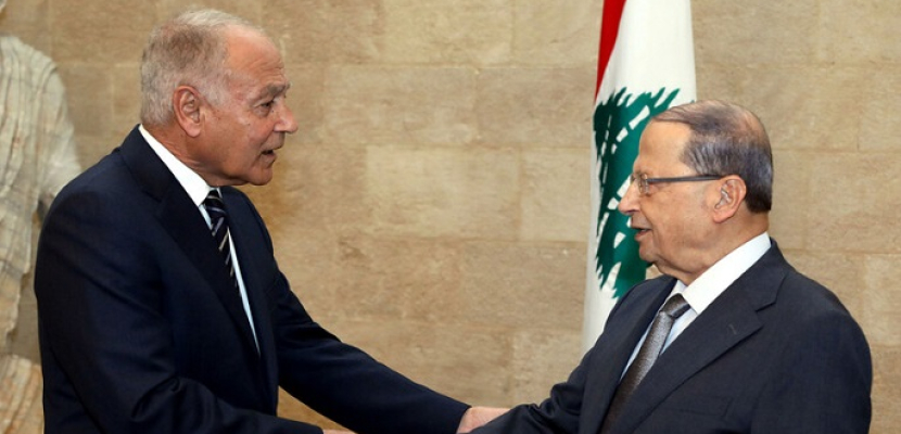 الرئيس اللبناني يؤكد للأمين العام للجامعة العربية إجراء الانتخابات النيابية في موعدها بمايو المقبل