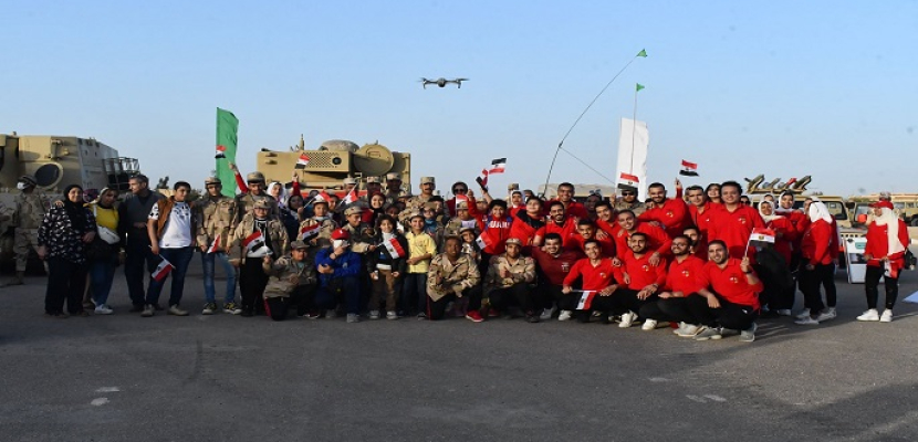 بالصور .. المنطقة الشمالية العسكرية تنظم احتفالية لأطفال مصر من ذوي الهمم بمناسبة الإحتفال بأعياد تحرير سيناء
