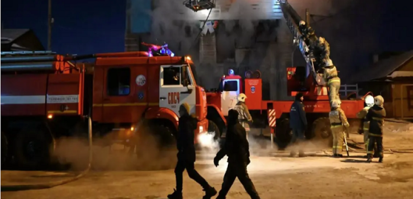 أوكرانيا تقصف مستودع وقود في مدينة بيلغورود الروسية