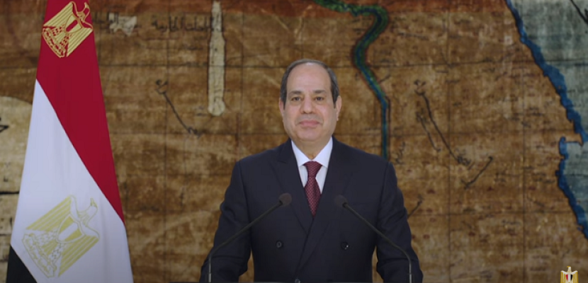 بالفيديو .. في كلمته في الذكرى الـ 40 لتحرير سيناء .. الرئيس السيسي : تعمير سيناء بمثابة خط الدفاع الأول عنها