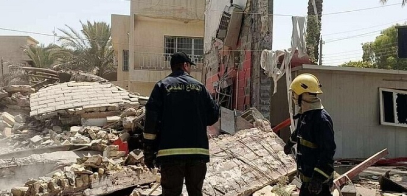 مقتل أربعة أشخاص على الأقلّ بانهيار مبنى في بغداد