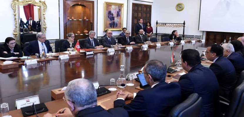 وزراء مصر وتونس يستعرضون ما توافقوا عليه من برامج تعاون في المجالات المختلفة
