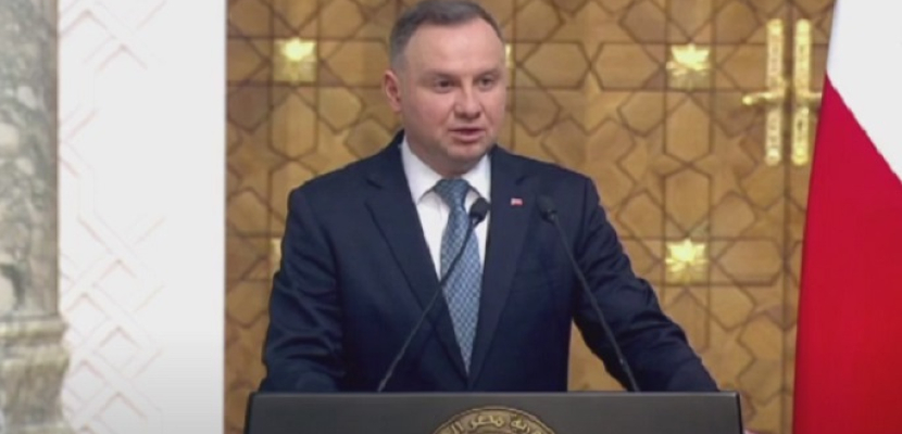 الرئيس البولندي: زيارتي لمصر تمثل مرحلة جديدة من العلاقات الثنائية
