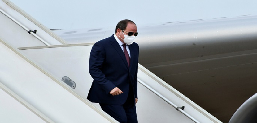 الرئيس السيسي يعود إلى أرض الوطن بعد زيارة دولة الإمارات العربية المتحدة