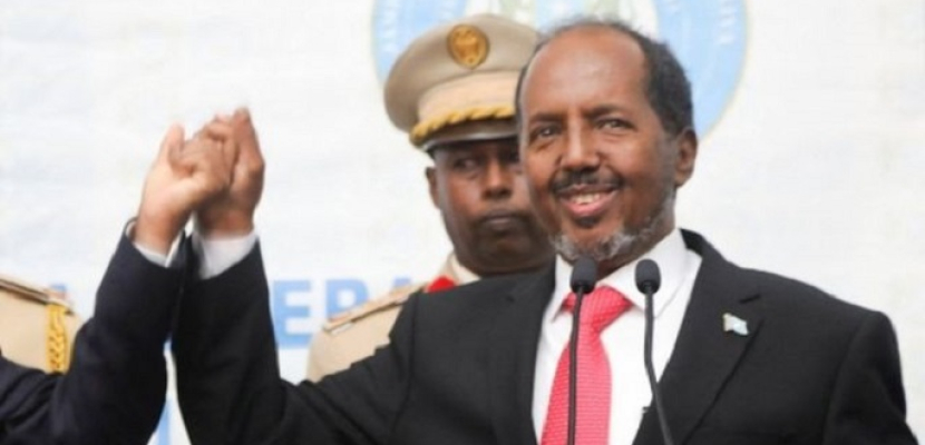 حسن شيخ محمود يؤدى اليمين رئيسا للصومال