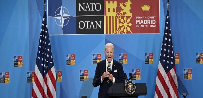 بايدن في ختام قمة الناتو  في مدريد: سنبقى إلى جانب أوكرانيا ونعمل على حشد قدرات العالم لدعمها